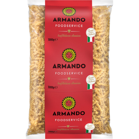 Pasta Armando Gastro Format Grano Armando Fusilli Food Service 4 x 3kg