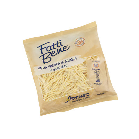 Pasta frisch "Fatti Bene" Trofie Fontaneto "Fatti bene" (tg2) 12 x 500g (VB)