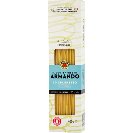 Pasta Armando Gr. Armando "Lo Spaghetto", Krt. 12 x 400g Glutenfree