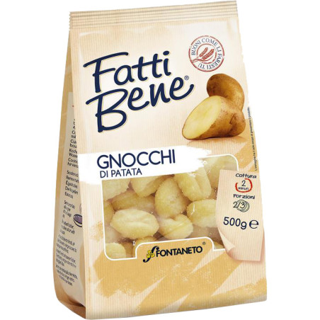 Pasta frisch "Fatti Bene" Gnocchi di Patate "Fatti Bene"  12 x 500 g (FBGP500) (VB)