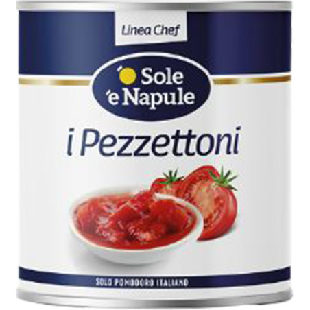 Polpa Pomodori "I PEZZETTONI", Krt. à 6x2500gr