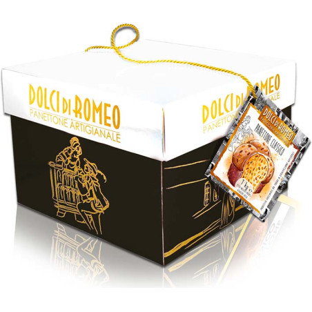 Panettone LUXURY DDR Panettone senza canditi, 1kg, cod.5546/47098 (VB)