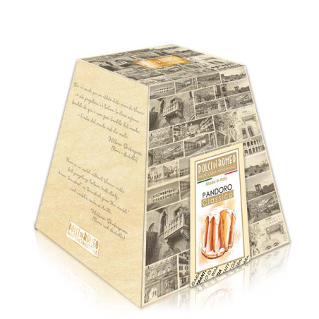 Panettone VINTAGE DDR Pandoro Classico, 750gr, cod. 2197/47143 (VB)