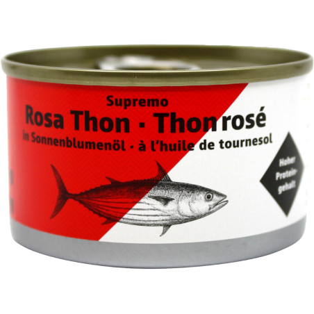 Thunfisch Thunfisch rosé in Öl 24x200g