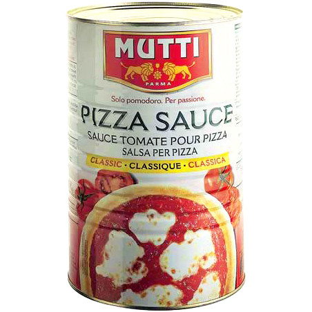 Pizzasauce Mutti Pizza Sauce klassisch 3 x 4100g