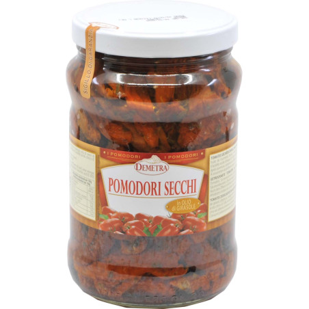 Tomaten Spezialitäten Pomodori secchi in olio "Italiani" 1700ml (Glas)