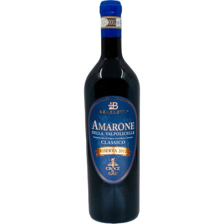 Rotwein Amarone Riserva "C. d. Gal" da Recioto Blue Label 75cl 2012