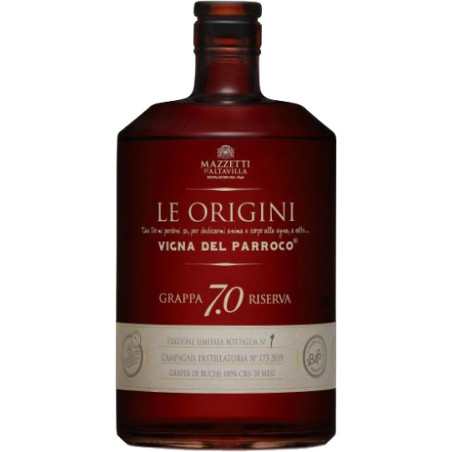 Grappa Grappa Le Origini Vigna del Parroco 43%, 70 cl