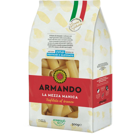 Pasta Armando Grano Armando "La Mezza Manica" 8 x 500g (VB)