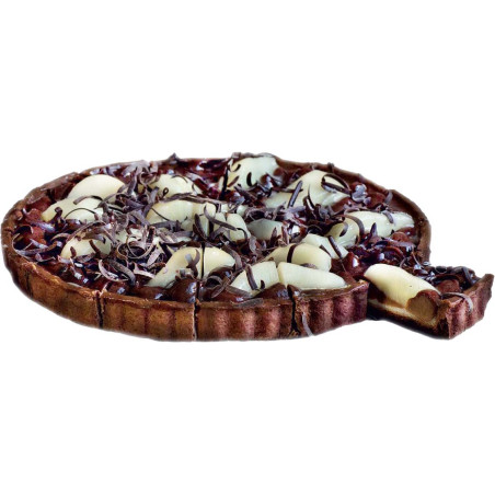 Torten Tart Pere e Cioccolato 1400g (VB) precut