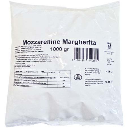 Salatqualität Mozzarelline Margherita 1kg