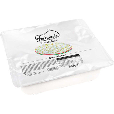 Pizzaqualität Mozzarella Fior di Latte "JULIENNE", Schale à 2,5kg