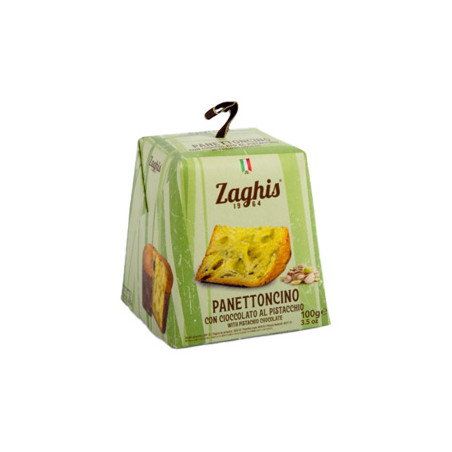 Panettone MIGNON Panettoncino ciocc. di pistacchio,36x100g, cod.7468