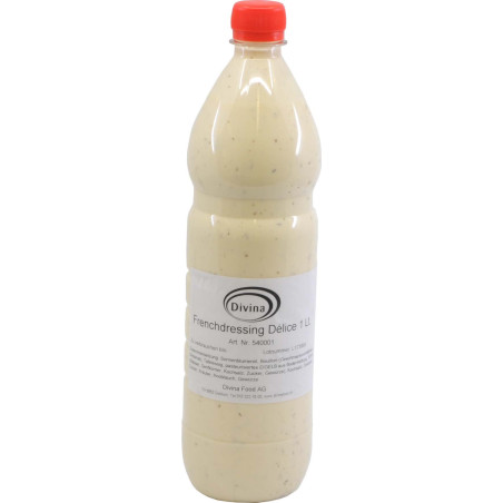 Salatsaucen French Dressing Délice 6 x 1 Liter