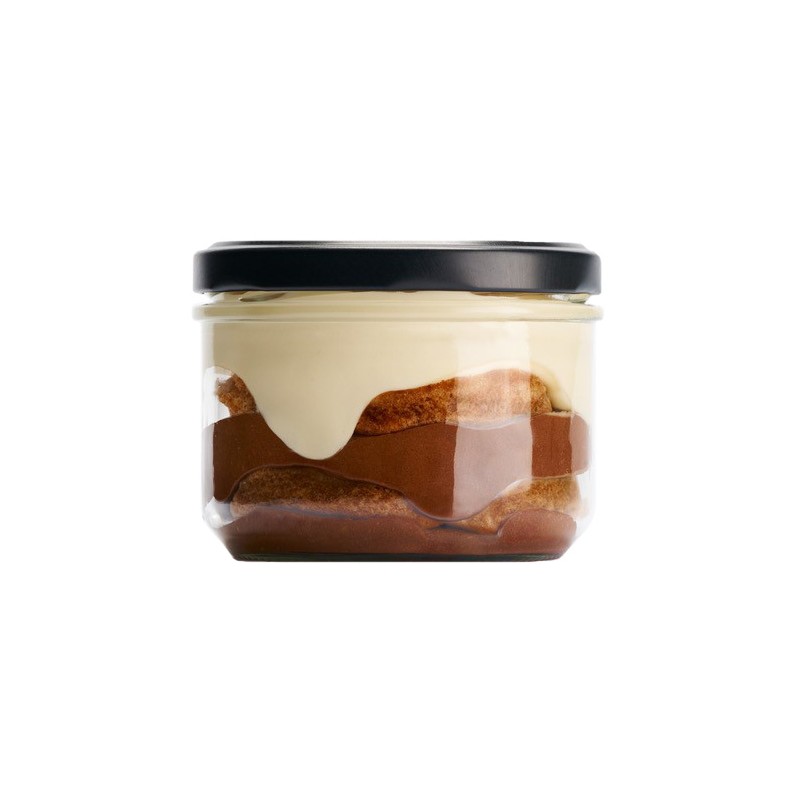 Einzelportionen Tiramisù al cioccolato fondente 12x115g