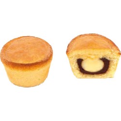 Einzelportionen Mini Pasticciotto alla Crema & Cioccolato 50 x 60g (VB)