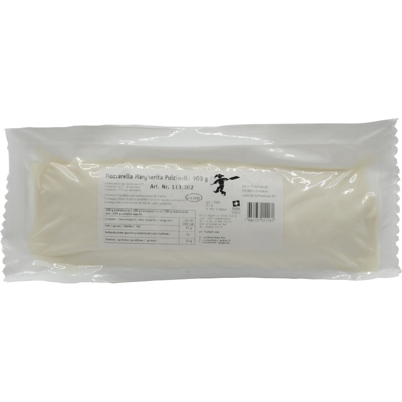 Pizzaqualität Mozzarella Pulcinella Fior di Latte 900g (VB)