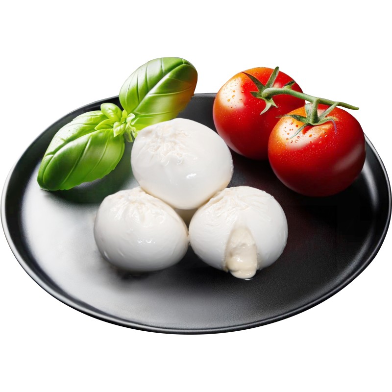 Burrata Burratine cremose 4 x 50g, Karton à 12 Schalen