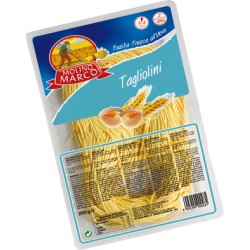 Pasta frisch "Molino Marco" Tagliolini all'uovo 2mm Molino Marco 16 x 250g (PFM15) (VB)