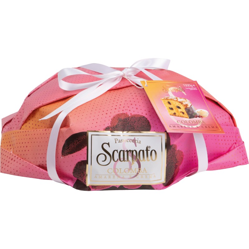 Colomba 83019 Colomba Amarena e Crema Pasticcera 1kg