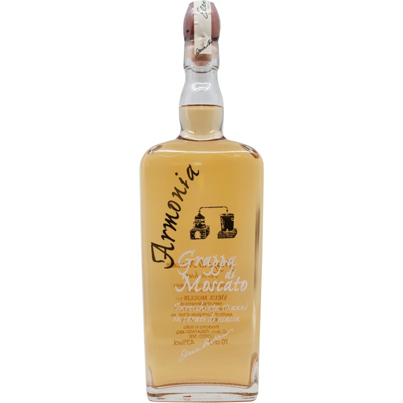 Grappa Grappa Armonia Moscato 43%, 70 cl