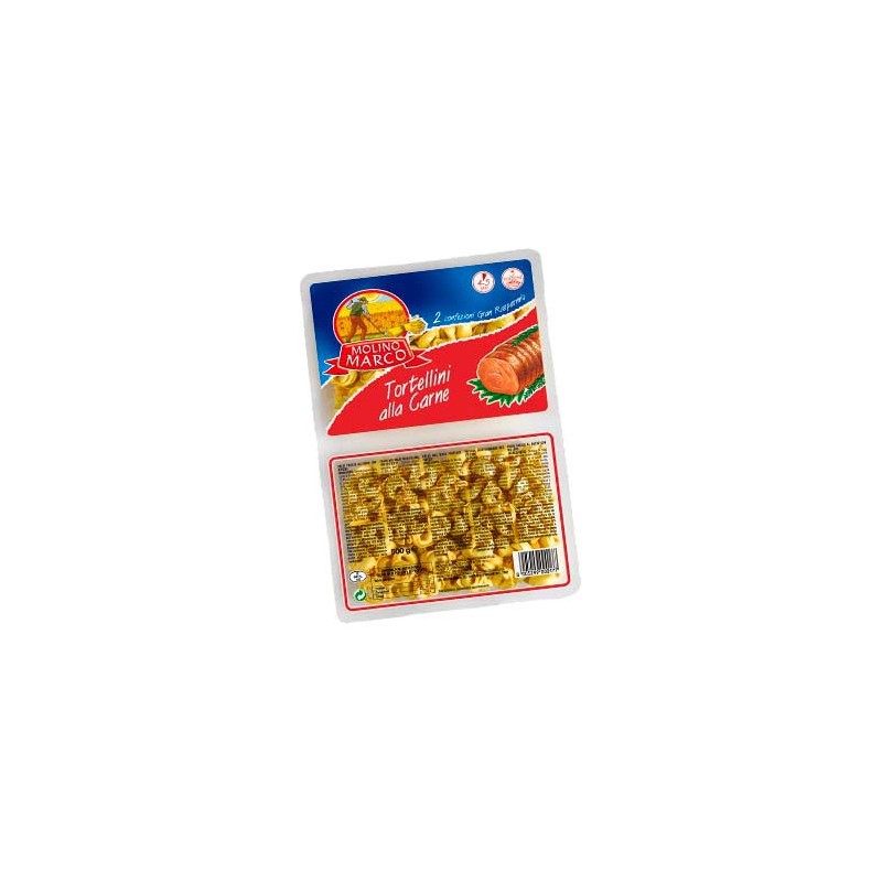Pasta frisch "Molino Marco" Tortelloni Molino Marco con Carne 20 x 250g (MTTC1) (VB)