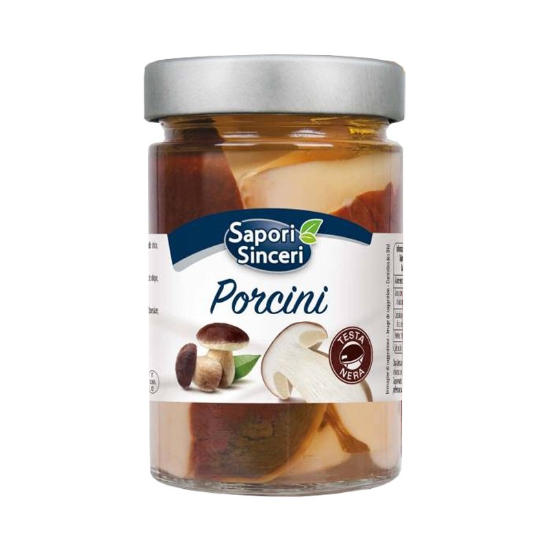 Steinpilze Porcini tagliati in olio d'oliva 6 Stk. à 327ml