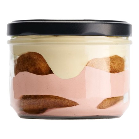 Einzelportionen Tiramisù alla fragola senza caffè 12x115g