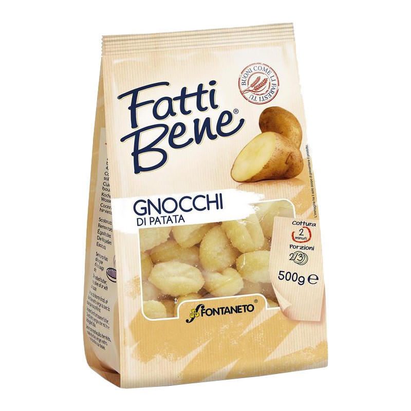 Pasta frisch "Fatti Bene" Gnocchi di Patate "Fatti Bene"  12 x 500g (FBGP500) (VB)