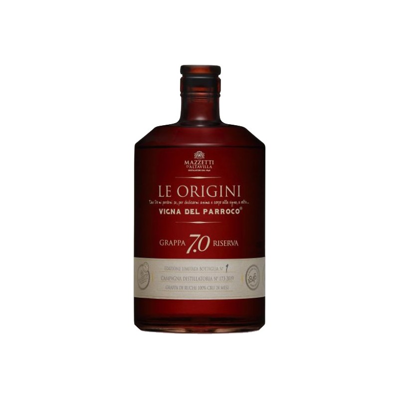 Grappa Grappa Le Origini Vigna del Parroco 43%, 70 cl