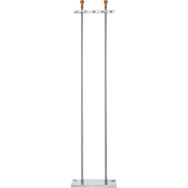 Pizzazubehör Supporto verticale inox 5 posti - h 180cm, 5