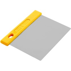 Pizzazubehör Raschietto 12cm flessibile, inox, 141