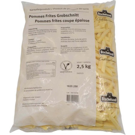 Kartoffeln Pommes Frites 4 x 2.5kg TK