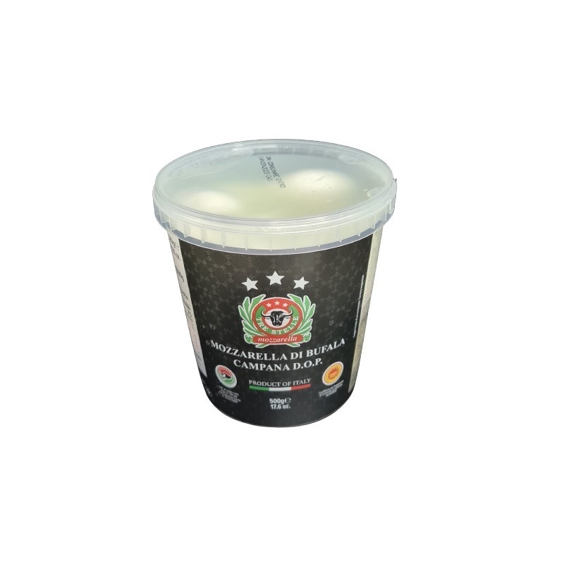 Büffelmozzarella Mozzarella di Bufala D.O.P. bocconcini da 10 x 50g (VB)