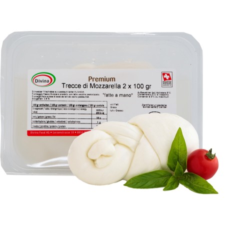 Salatqualität Trecce di Mozzarella 2 x 100g