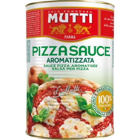 Pizzasauce Mutti Pizza Sauce aromatisiert 3 x 4100g