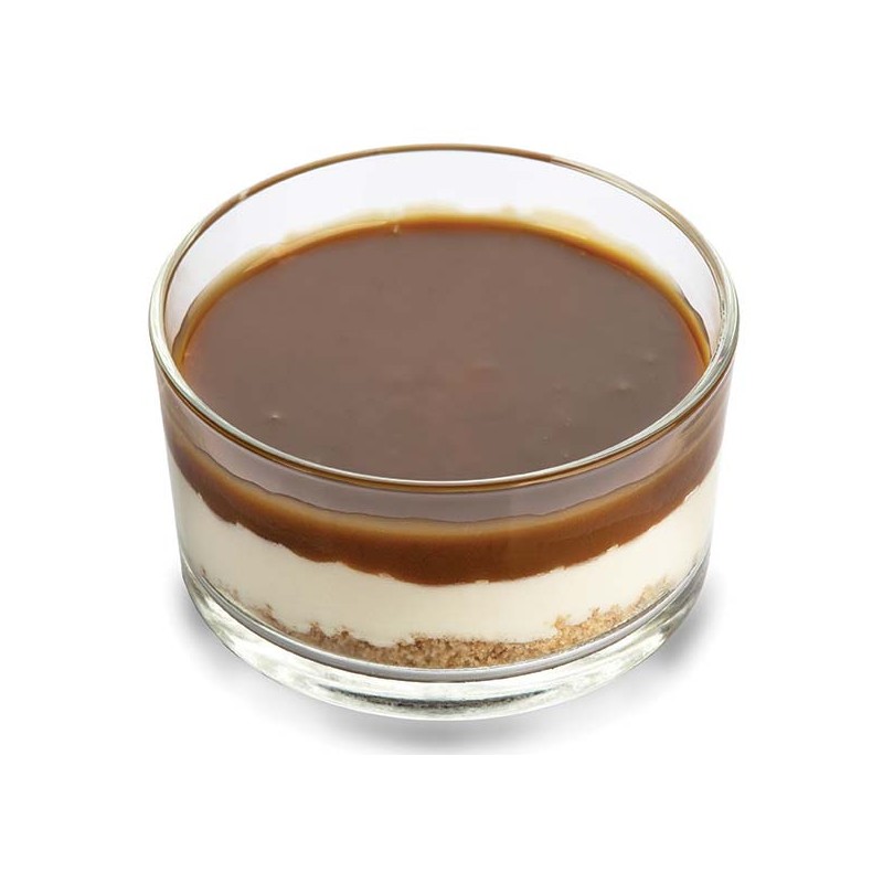 Einzelportionen Cheesecake Caramello "Quadrifoglio" 9 x 110g