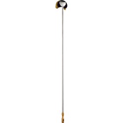 Pizzazubehör Spazzolone ottone girevole mezzaluna - h 170cm, 106