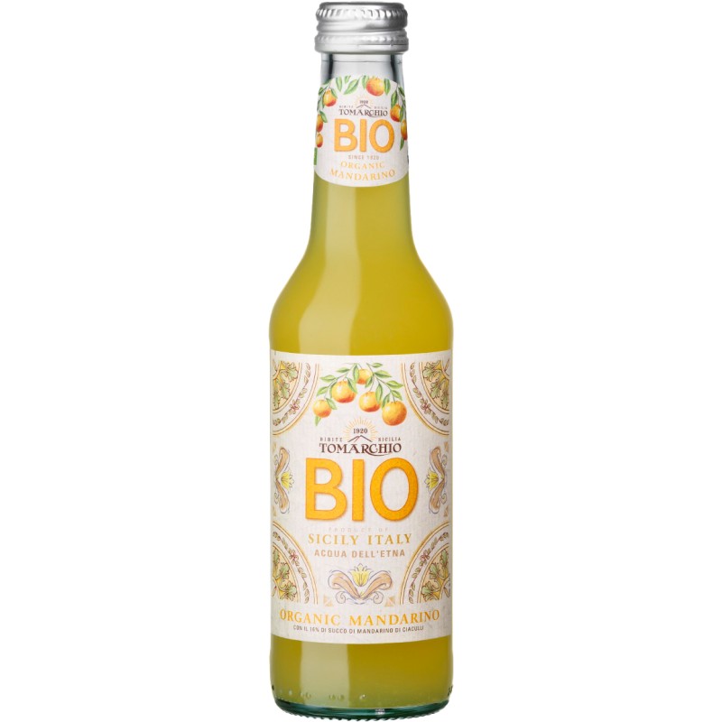 Süssgetränke Mandarino BIO Tomarchio 24 x 27,5cl (Glasfl.)