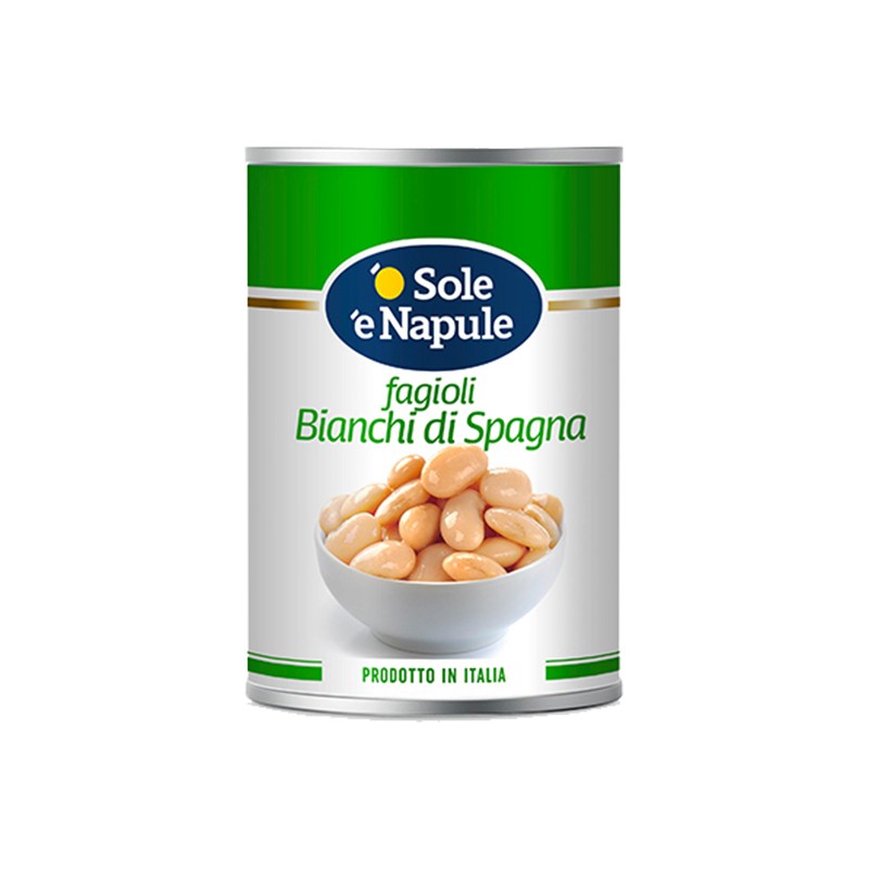 Bohnen Bianchi di Spagna lessati 6 x 2.5kg