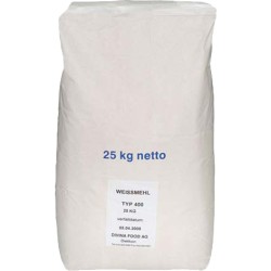 Weissmehl Weissmehl Typ 400, 25kg
