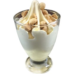 Einzelportionen Coppa Gelato in Vetro "Crema Fiorentina" 12 x 100g