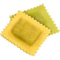 gefüllte Pasta frisch Quadrone Magro  (rqm, Ricotta e Spinaci) 4 x 500g (VB)