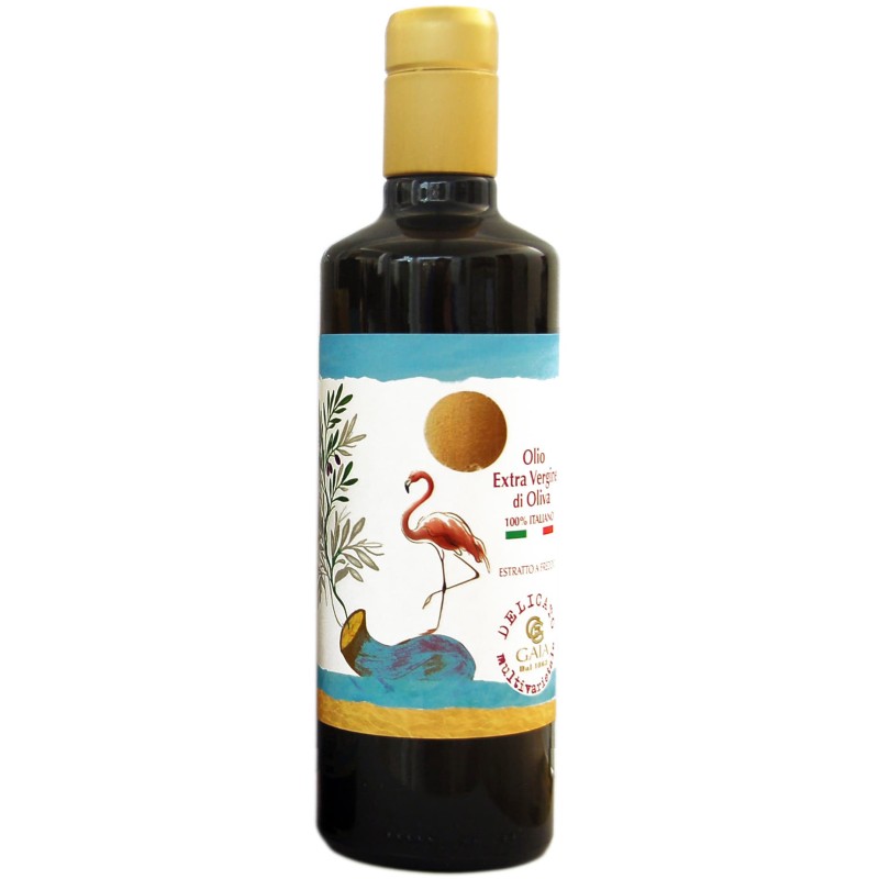 Olivenöl Olio Extravergine di Oliva DELICATO, Karton à 6x500ml