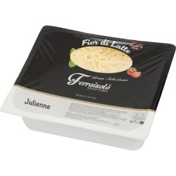 Pizzaqualität Mozzarella "JULIENNE" Fior di Latte, Schale à 2.5kg (VB)