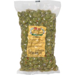 Oliven grün Oliven grün entsteint scharf 1.5kg (Beutel)
