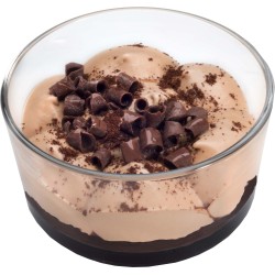 Einzelportionen Mousse Cioccolato "Quadrifoglio" 6x 70g