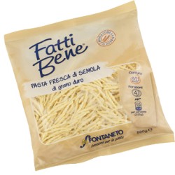 Pasta frisch "Fatti Bene" Trofie Fontaneto "Fatti bene" (tg2) 12 x 500g (VB)