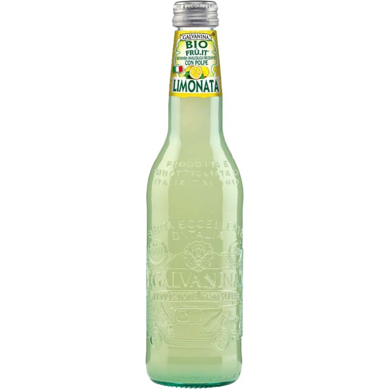 Süssgetränke BIO Galvanina Limonata 12 x 35,5cl Glas