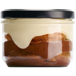 Einzelportionen Tiramisù al cioccolato fondente 12x115g